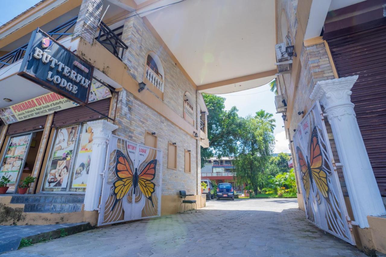Butterfly Lodge Pokhara Exterior foto