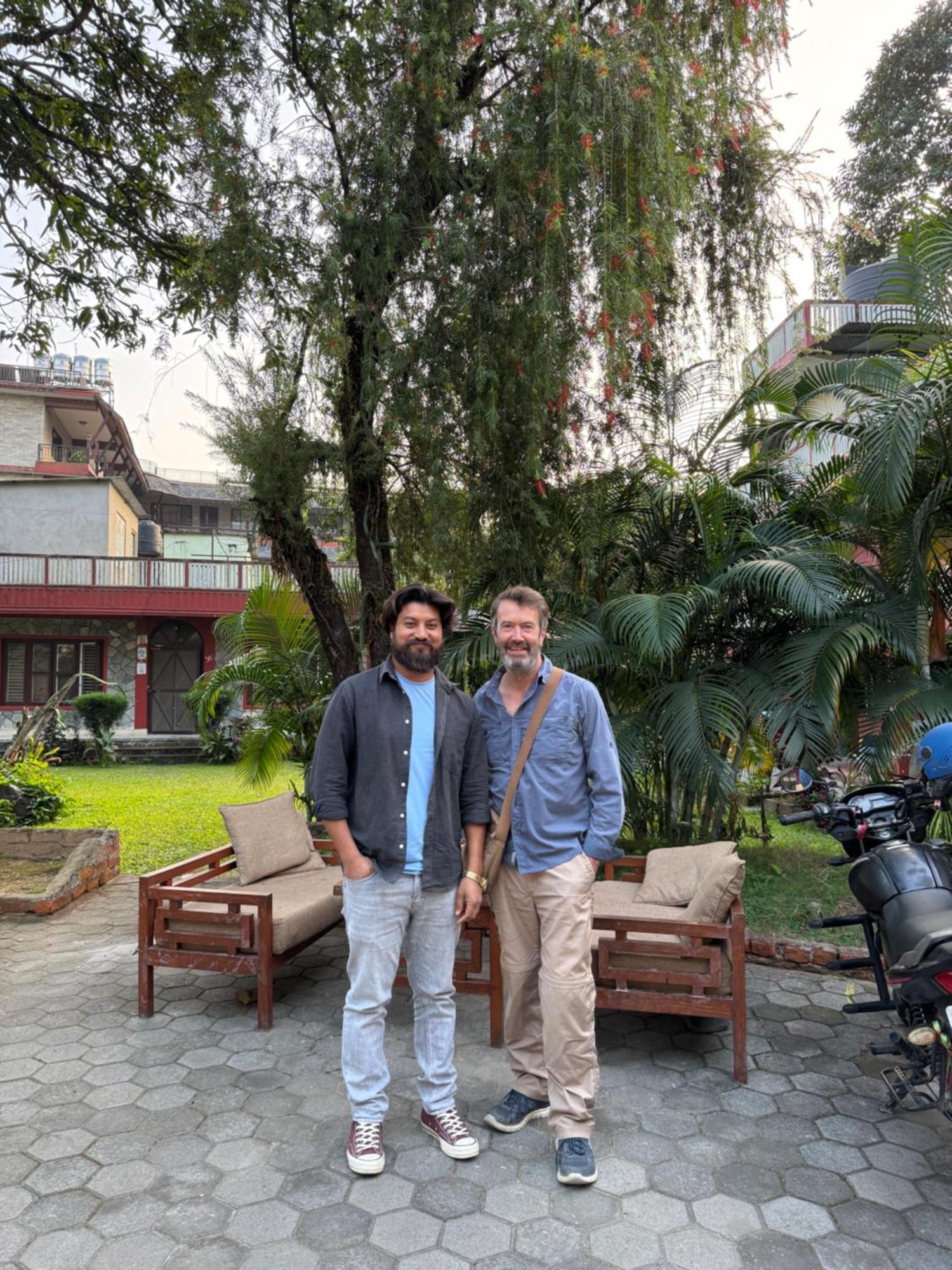 Butterfly Lodge Pokhara Exterior foto